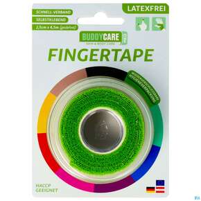 Tape Buddycare Med Finger Latexfrei Flexibel Kohaesiv. 2,5cmx 4,5m Grassgruen 1st, A-Nr.: 4781164 - 01