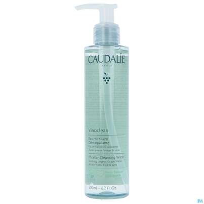 Sie sehen eine Packung Caudalie Vinoclean Reinigungswasser Mizellar 200ml, Produktbild: 02 Caudalie Vinoclean Reinigungswasser Mizellar 200ml, A-Nr.: 5413712 - 02