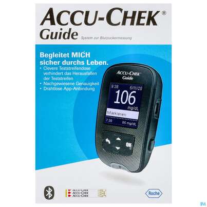 Diagnostika U.zubehoer Accu-chek -roche Diabetes Guide Blutzuckergeraetset 1st, A-Nr.: 4578919 - 01