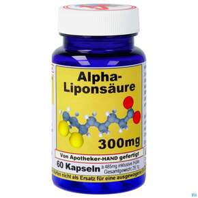 Alphalipon-saeure Kapseln 300mg -apo Dreifaltigk. 60st, A-Nr.: 4449010 - 01