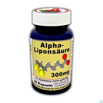 Alphalipon-saeure Kapseln 300mg -apo Dreifaltigk. 60st, A-Nr.: 4449010 - 02