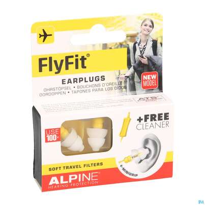 Sie sehen eine Packung Ohrenschutz Alpine Hearing Protection Flyfit 2st, Produktbild: 04 Ohrenschutz Alpine Hearing Protection Flyfit 2st, A-Nr.: 3796258 - 04