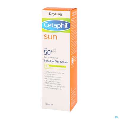 Sonnenprodukte Cetaphil Sun Daylong Sensitive/gel/creme Koerper Spf50+ 100ml, A-Nr.: 5129709 - 02