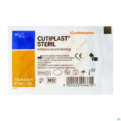 Wundverband Cutiplast Steril 5x 7,2cm 1478 1st, A-Nr.: 1230653 - 02