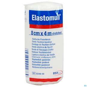 Elastische Binden Elastomull Einzeln Verpackt 4mx 8cm 1st, A-Nr.: 0188966 - 01