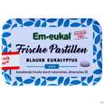 Sie sehen eine Packung Em-eukal Frische Pastillen Dose Zfr Blauer Eukalyptus 20g, Produktbild: 02 Em-eukal Frische Pastillen Dose Zfr Blauer Eukalyptus 20g, A-Nr.: 4934024 - 02