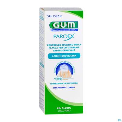 Mundwasser/spuelung Gum Mundspuelung Paroex Chx O.alk 0,06% Langzeitpfl.1702 500ml, A-Nr.: 3190202 - 03