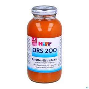 Hipp Ors 200 Durchfalldiaet Saeuglinge +kinder Ab Dem 5.monat Karotte/reis Nr 23 200ml, A-Nr.: 1372152 - 01