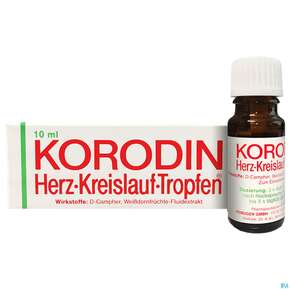 Korodin Herz-kreislauf Tropfen 10ml, A-Nr.: 2457152 - 01