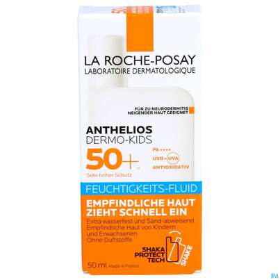 Sonnenprodukte La Roche Posay Anthelios/dermo-kids Feuchtigkeitsfluid 50+ 50ml, A-Nr.: 5419092 - 01
