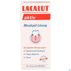 Mundwasser/spuelung Lacalut Aktiv Mundspuel-loesung 300ml, A-Nr.: 3277937 - 01