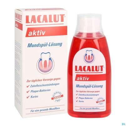 Mundwasser/spuelung Lacalut Aktiv Mundspuel-loesung 300ml, A-Nr.: 3277937 - 06