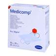Sie sehen eine Packung Kompressen Medicomp Vliesstoff 4fach Steril 10x 10cm 25x2 50st, Produktbild: 04 Kompressen Medicomp Vliesstoff 4fach Steril 10x 10cm 25x2 50st, A-Nr.: 1652006 - 04