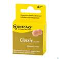 Sie sehen eine Packung Ohrenschutz Ohropax Classic Ohrstoepsel Wachs 2 Faltschachtelngerx2 4st, Produktbild: 04 Ohrenschutz Ohropax Classic Ohrstoepsel Wachs 2 Faltschachtelngerx2 4st, A-Nr.: 3282683 - 04