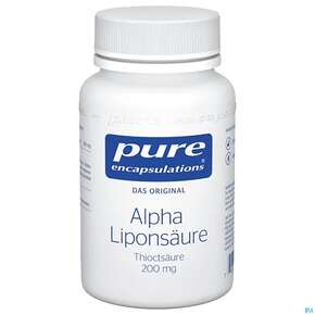 Pure Encapsulations Alpha Liponsäure Thioctsäure 200mg 60 Kapseln, A-Nr.: 2603978 - 01