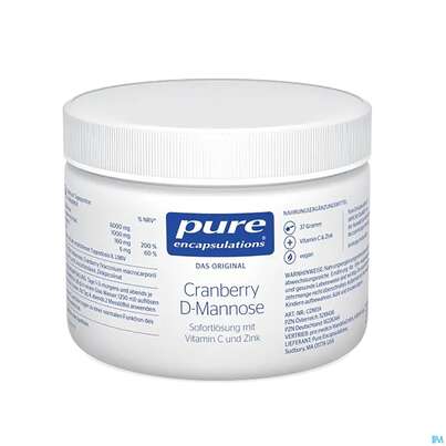 Pure Encapsulations Cranberry D-mannose 37g, A-Nr.: 5218436 - 02