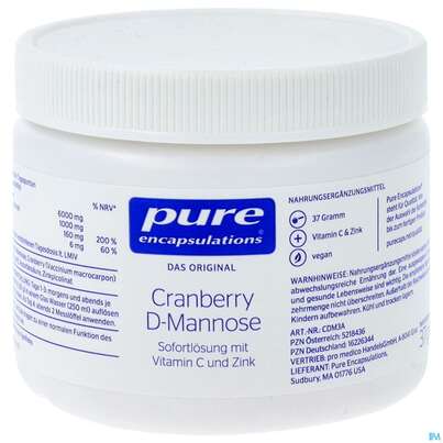 Pure Encapsulations Cranberry D-mannose 37g, A-Nr.: 5218436 - 03