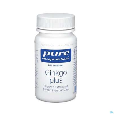 Pure Encapsulations Ginkgo Plus 60 Kapseln, A-Nr.: 5228245 - 02