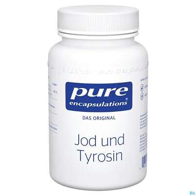 Pure Encapsulations Jod Und Tyrosin 60 Kapseln, A-Nr.: 2981373 - 02