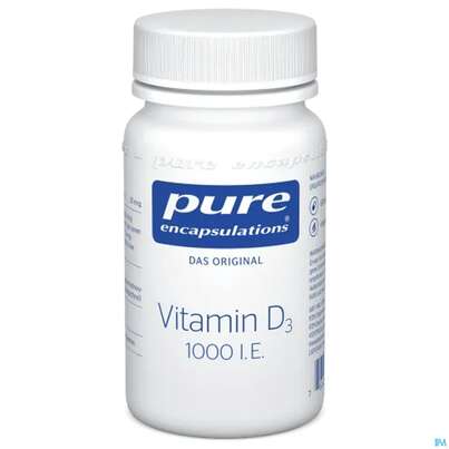 Pure Encapsulations Vitamin D3 1000 I.e. 60 Kapseln, A-Nr.: 3392182 - 02