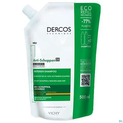 Shampoon Vichy/dercos Anti-schuppen Pflege Trockene Kopfhaut Nf 500ml, A-Nr.: 5429707 - 01