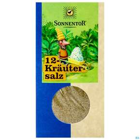 Sonnentor Gewuerz/bio 12-kraeuter Salz Packung 00311 120g, A-Nr.: 3390935 - 01