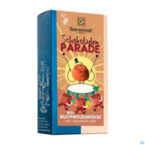 Sonnentor Kekse Bio Schokoladen-parade Glutenfrei 01225 100g, A-Nr.: 5743817 - 01