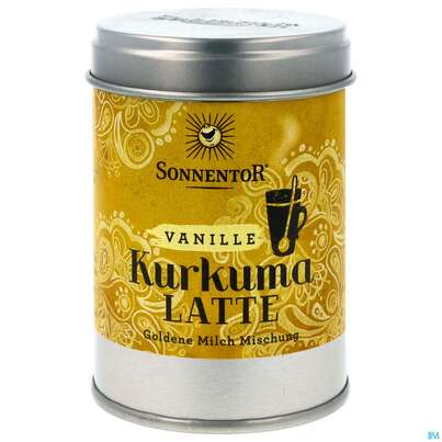 Sonnentor Kurkuma-latte Vanille Bio Dose 09832 60g, A-Nr.: 4389213 - 01