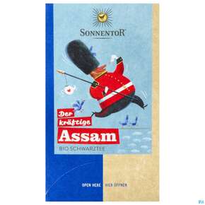 Sonnentor Schwarztee Bio Assam Beutel 02610 18st, A-Nr.: 4307818 - 01