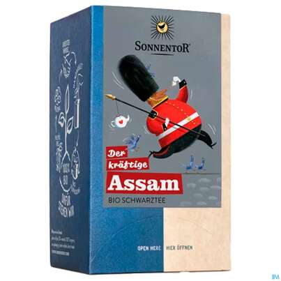 Sonnentor Schwarztee Bio Assam Beutel 02610 18st, A-Nr.: 4307818 - 04