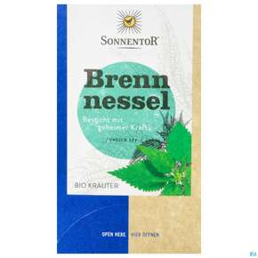 Sonnentor Tee/bio Brennnessel Doppelkammmerbtl 02552 18st, A-Nr.: 5048253 - 01