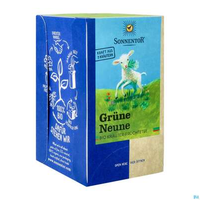 Sonnentor Tee/bio/doppelkammerbeutel Gruene Neune 27g 02585 18st, A-Nr.: 5048365 - 02