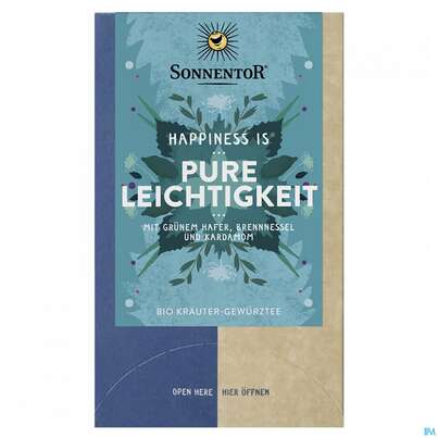 Sonnentor Tee/bio Happiness Is Tee Pure Leichtigkeit 02582 18st, A-Nr.: 4803084 - 02