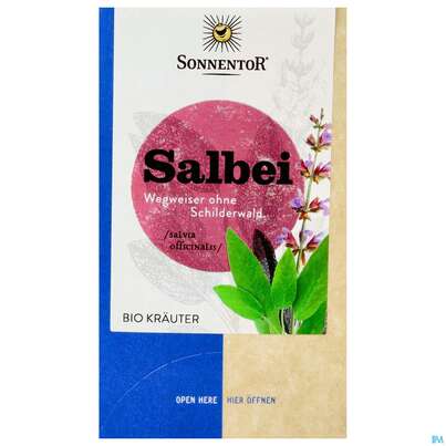 Sonnentor Tee/bio Salbei Beutel 02201 18st, A-Nr.: 4307497 - 01