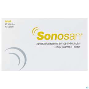 Sonosan Tabl 40 +kapseln 40 1pk, A-Nr.: 3825592 - 01