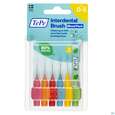 Sie sehen eine Packung Tepe Interdentalbuersten Gemischt 6st, Produktbild: 03 Tepe Interdentalbuersten Gemischt 6st, A-Nr.: 3814789 - 03