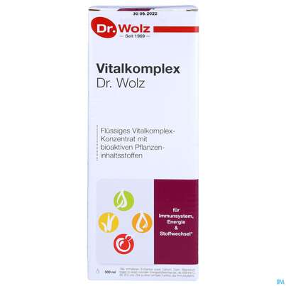 Vitalkomplex Dr.wolz Vitalstoff Konzentrat Nr 60545 500ml, A-Nr.: 4297729 - 01