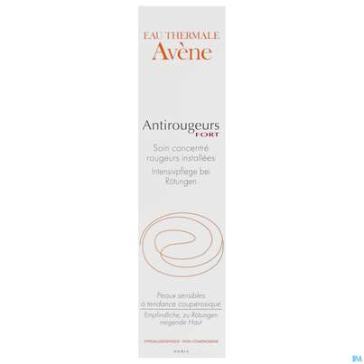 Sie sehen eine Packung Avene Antirougeurs Fort/stark Intensivpflege 30ml, Produktbild: 01 Avene Antirougeurs Fort/stark Intensivpflege 30ml, A-Nr.: 2571623 - 01