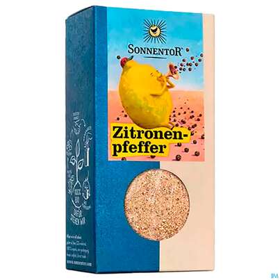 Sonnentor Gewuerz/bio Zitronenpfeffer Packung 00648 70g, A-Nr.: 5476256 - 03