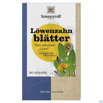 Sonnentor Kraeutertee/doppelkammer Loewenzahnblaetter 02641 18st, A-Nr.: 5418595 - 01