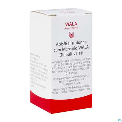 Apis Belladonna Cum Mercurio Wala Globuli Velati 20g, A-Nr.: 4482906 - 02