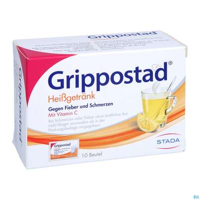 Grippostad Heissgetraenk Pulver Beutel 10st, A-Nr.: 2436730 - 03