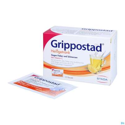 Grippostad Heissgetraenk Pulver Beutel 10st, A-Nr.: 2436730 - 08