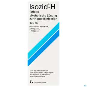 Isozid Alkoholische Loesung Z Hautdesinfektion H Farblos 100ml, A-Nr.: 0743190 - 01