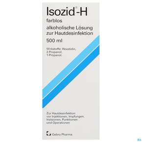 Isozid Alkoholische Loesung Z Hautdesinfektion H Farblos 500ml, A-Nr.: 0743209 - 01