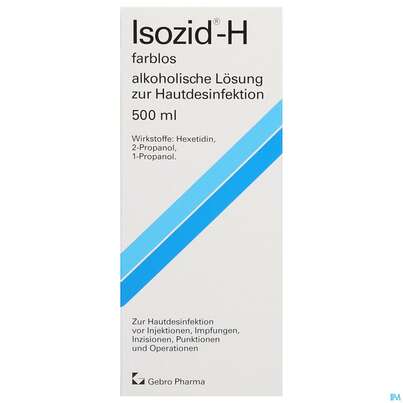 Isozid Alkoholische Loesung Z Hautdesinfektion H Farblos 500ml, A-Nr.: 0743209 - 01