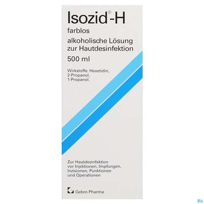 Isozid Alkoholische Loesung Z Hautdesinfektion H Farblos 500ml, A-Nr.: 0743209 - 02