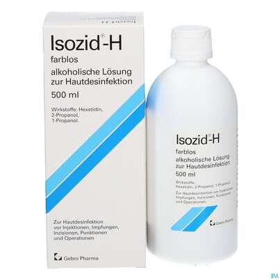 Isozid Alkoholische Loesung Z Hautdesinfektion H Farblos 500ml, A-Nr.: 0743209 - 03