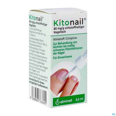 KITONAIL WIRKST.NAGELLACK 6,6ML, A-Nr.: 3763690 - 02