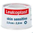 Sie sehen eine Packung Wundverband Leukoplast Skin Sensitive Fixierverband Silikon Spule 2,5cmx 2,6m 76173 1st, Produktbild: 01 Wundverband Leukoplast Skin Sensitive Fixierverband Silikon Spule 2,5cmx 2,6m 76173 1st, A-Nr.: 5109865 - 01